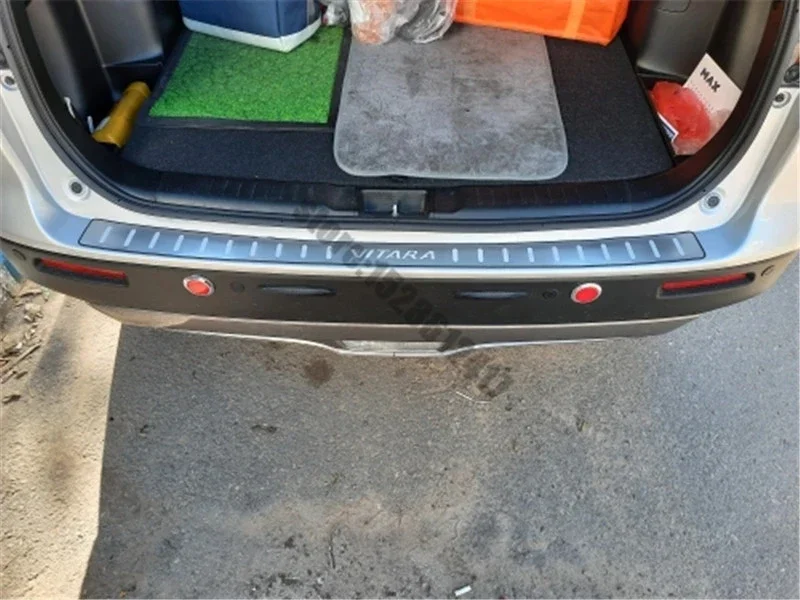 

Rear Styling Stainless Steel Ultra Thin Rear Bumper Protector Sill For Suzuki Vitara 2015~2020 Car Styling