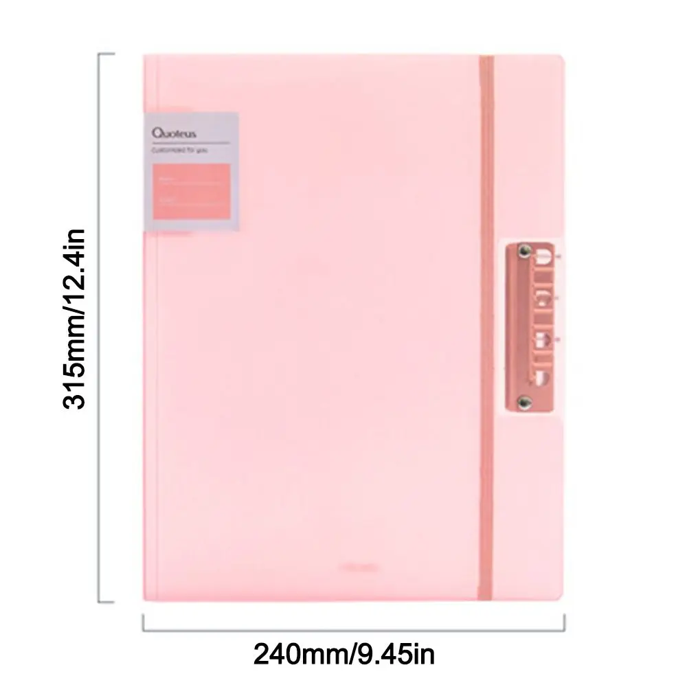 New Strap Desig A3 File Folder Multifunction Waterproof Classification Organizer File Contract Folder Student