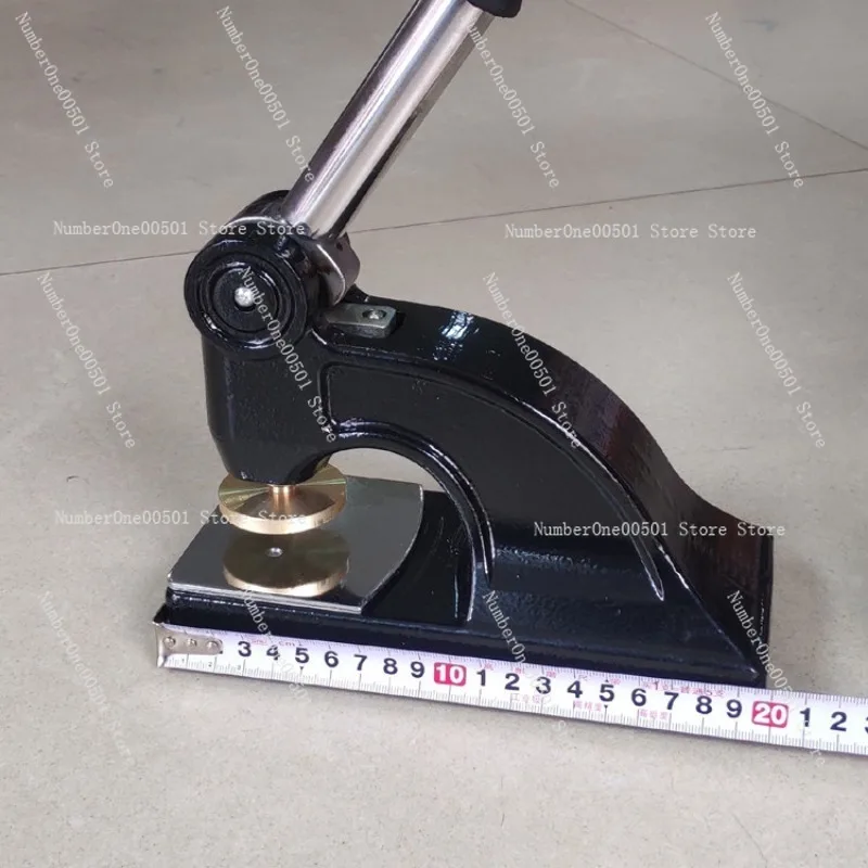 

Large Manual Cast Iron Embossing Press Heavy Duty Effort Saving
