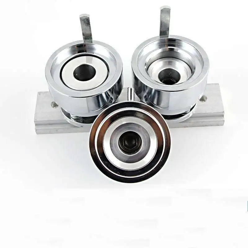 37mm Metal Slide Rail Mould Is Equipped with Button Machine and Tripod Badge Machine