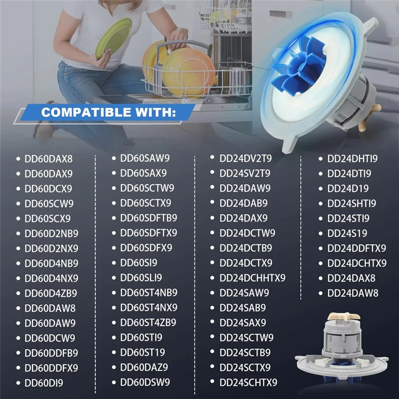 

Ротор двигателя ABKO в сборе, насос посудомоечной машины 524922P для Fisher & Paykel DD24 DS24 DD60 DS60, двигатель посудомоечной машины M1527674