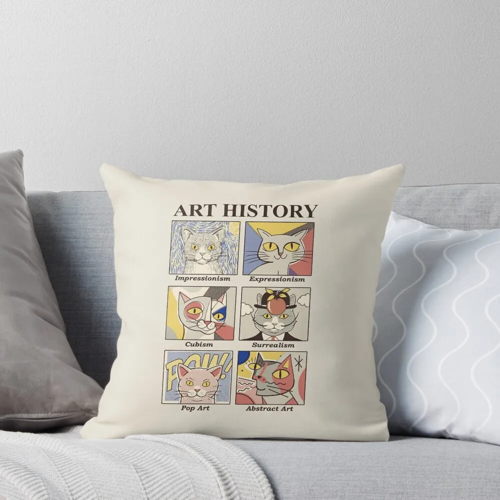 

Art History Throw Pillow Sofa Covers For Living Room Couch Pillows Cusions Cover christmas decorations 2025 pillow