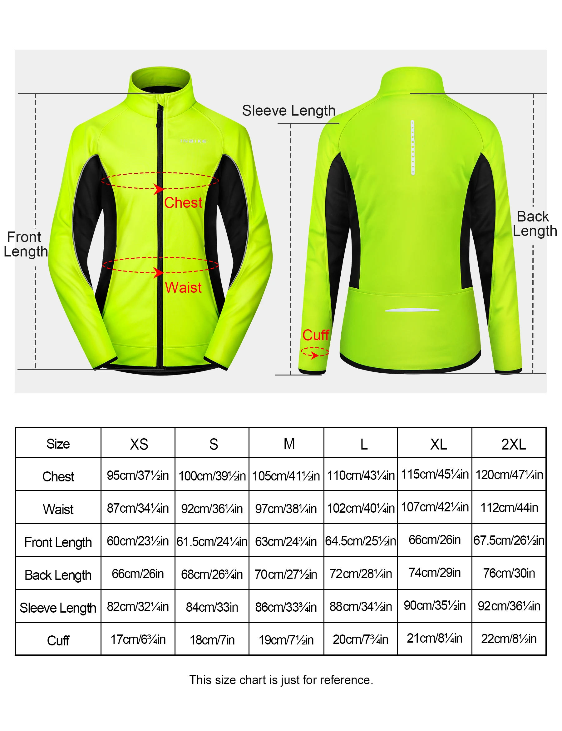 INBIKE Winter Women Cycling Jackets Thermal Fleece Biking Clothes Bicycle Road Bike Windbreaker MTB Reflective Jacket for Women