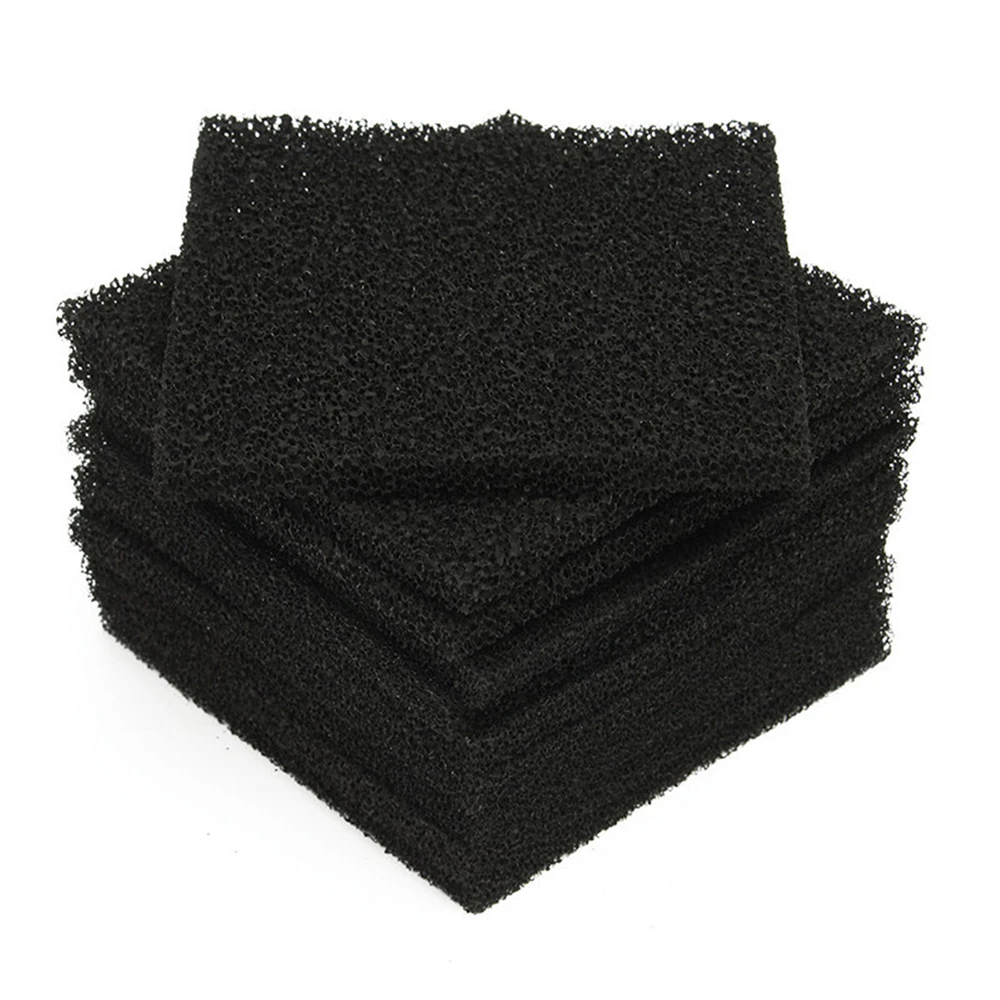 10Pcs High Quality Activated Carbon Filter Sponge For 493/FA-400 Solder Smoke Absorber ESD Dust Welding Fume Extractor 13cm*13cm