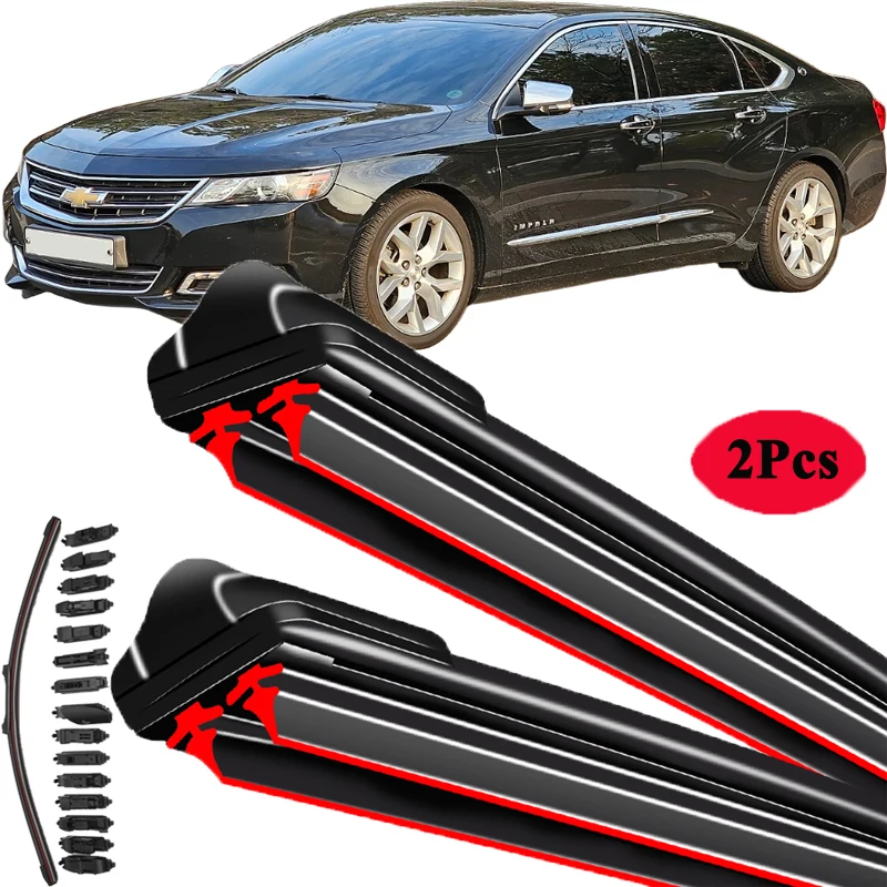 

For Chevrolet Impala 2000-2022 Car Windshield Wiper Blade Front Windscreen Brushes Washer Accessories Cleaning Replacement Parts