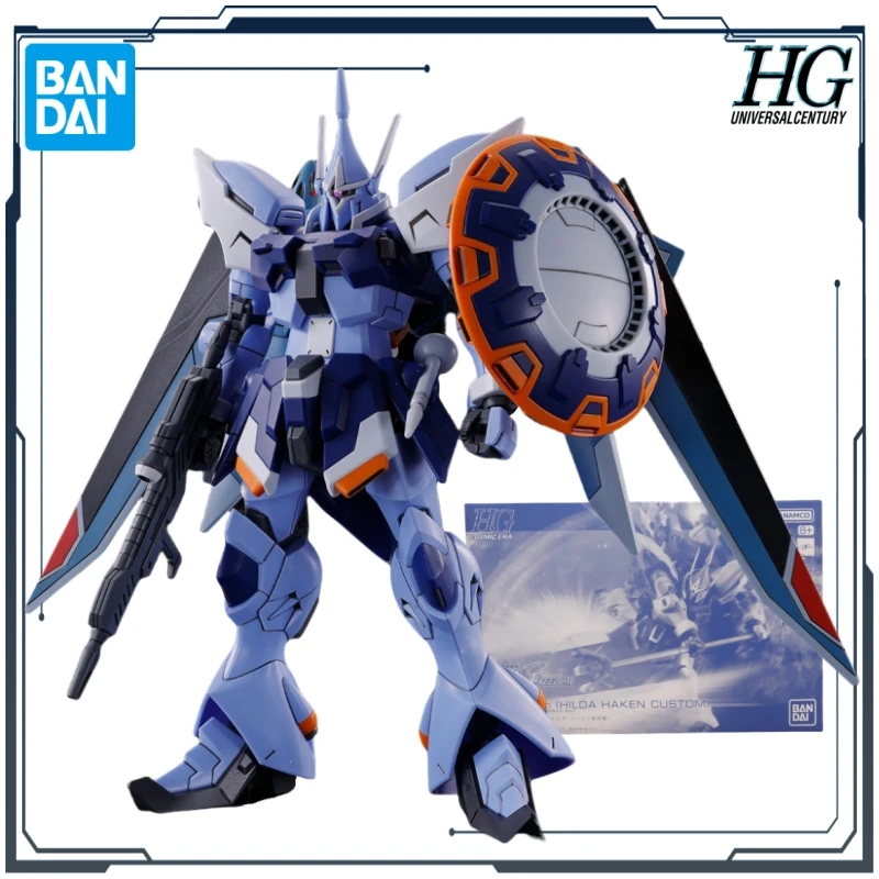 Оригинальная фигурка BANDAI HG Series ZGMF-2027/A GYAN Strom 1/144, аниме-фигурка, игрушка для мальчиков, подарок, коллекционная модель, украшение