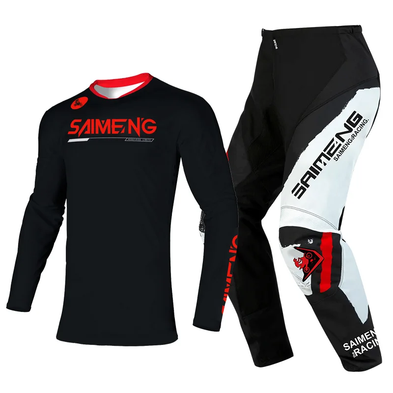 Enduro suit child Motocross Jersey Pant Kits mx mtb boy 4 5 6 7 8 9 10 11 12 year youth Off-road Motorcycle corss Racer Gear Set