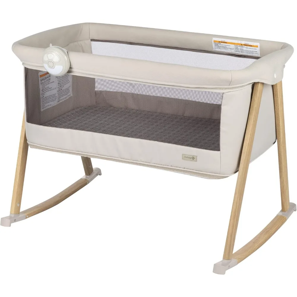 Keamanan 1 Rest-and-Romp Play Yard, dengan mudah melakukan konversi dari Bassinet hingga halaman bermain