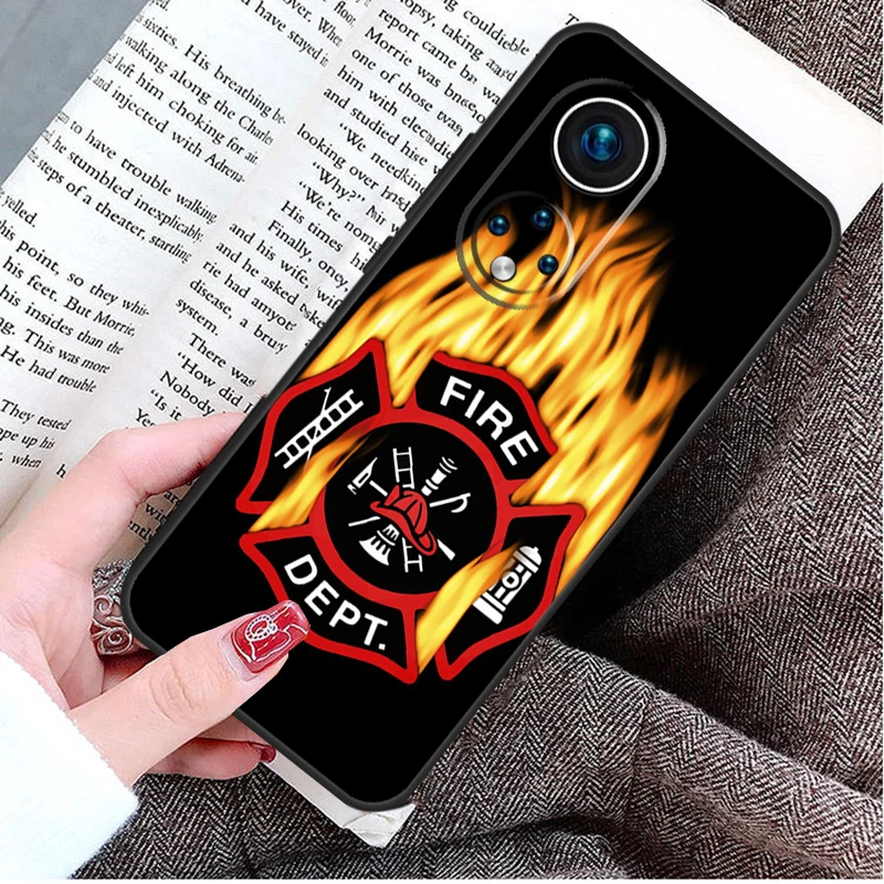 حافظة رجال الإطفاء Heroes لهاتف Honor Magic 7 5 6 Pro V5 Honor X8b X8a X9b X9c X9a X7a 50 70 90 200 400 Lite Cover