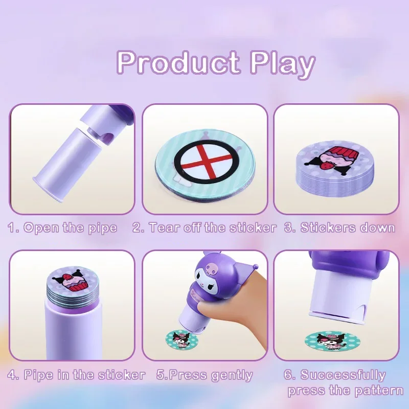 مجموعة طوابع سحرية قابلة لإعادة الاستخدام مكونة من 25 قطعة مع ملصقات قابلة للغسل على شكل حيوانات كورومي اللطيفة لنظام مكافأة الأطفال ومستلزمات الآباء والمعلمين