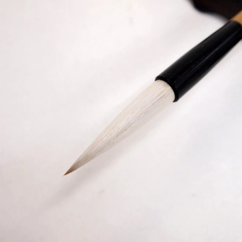 Reinforced Woolen Hair Calligraphy Brush Running Script Writing Brush Large Regular Script Practice Brush Chinese Painting Pen