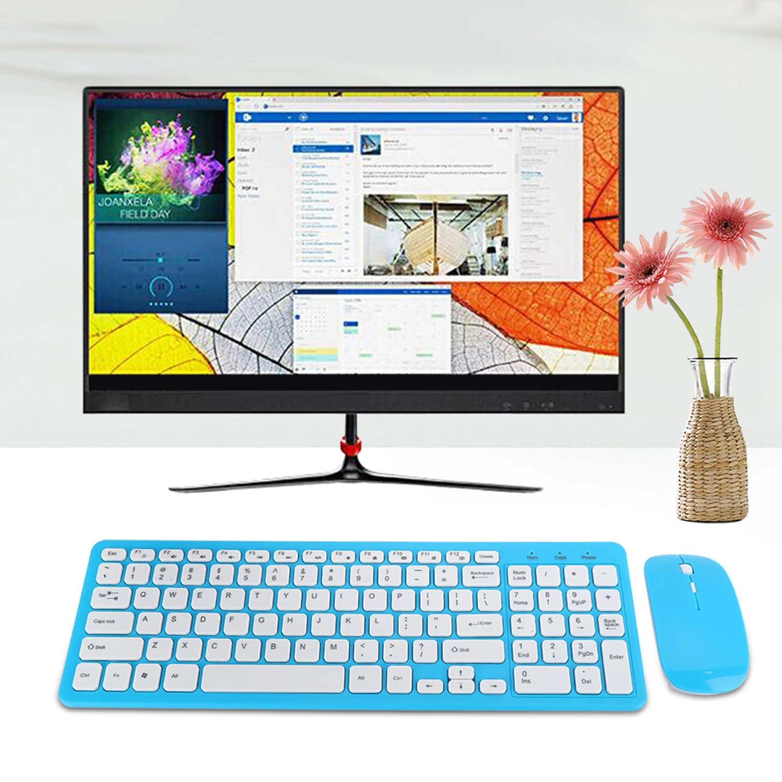 Gaming Keyboard Mouse Set - Wireless Keyboard Wireless Mouse and Keyboard