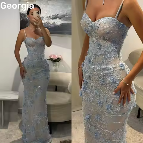 Customize Sweetheart Elegant Evening Dress Lace Mermaid Floor-Length Wedding Party Dress Zipper Up Sleeveless Birthday Dresses