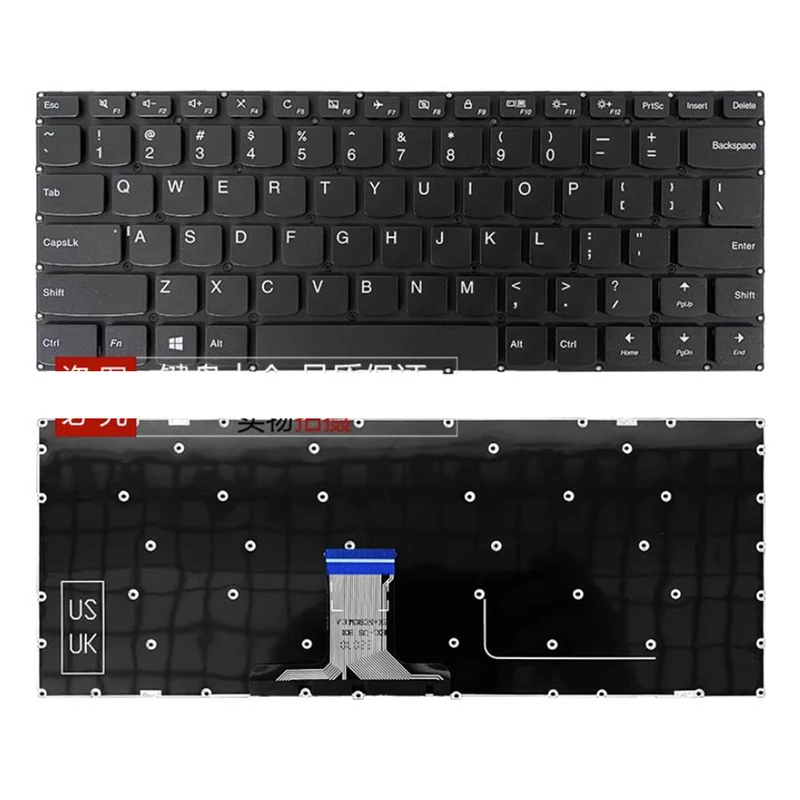Z For Lenovo Ideapad 310S-14ISK 310S-14IKB 510S-14ISK Backlit Keyboard