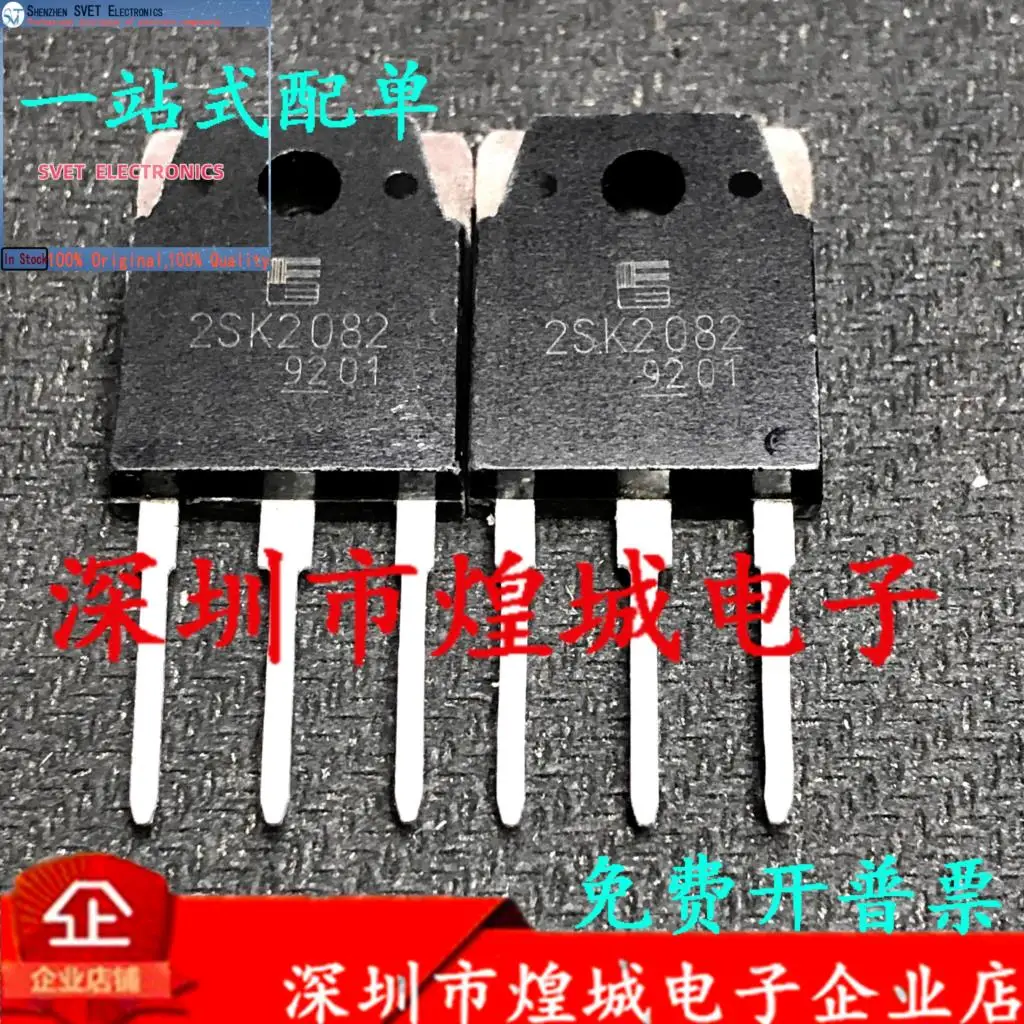 10 UDS-50 Uds 2SK2082 TO-3P MOS 900V 9A Original en Stock envío rápido