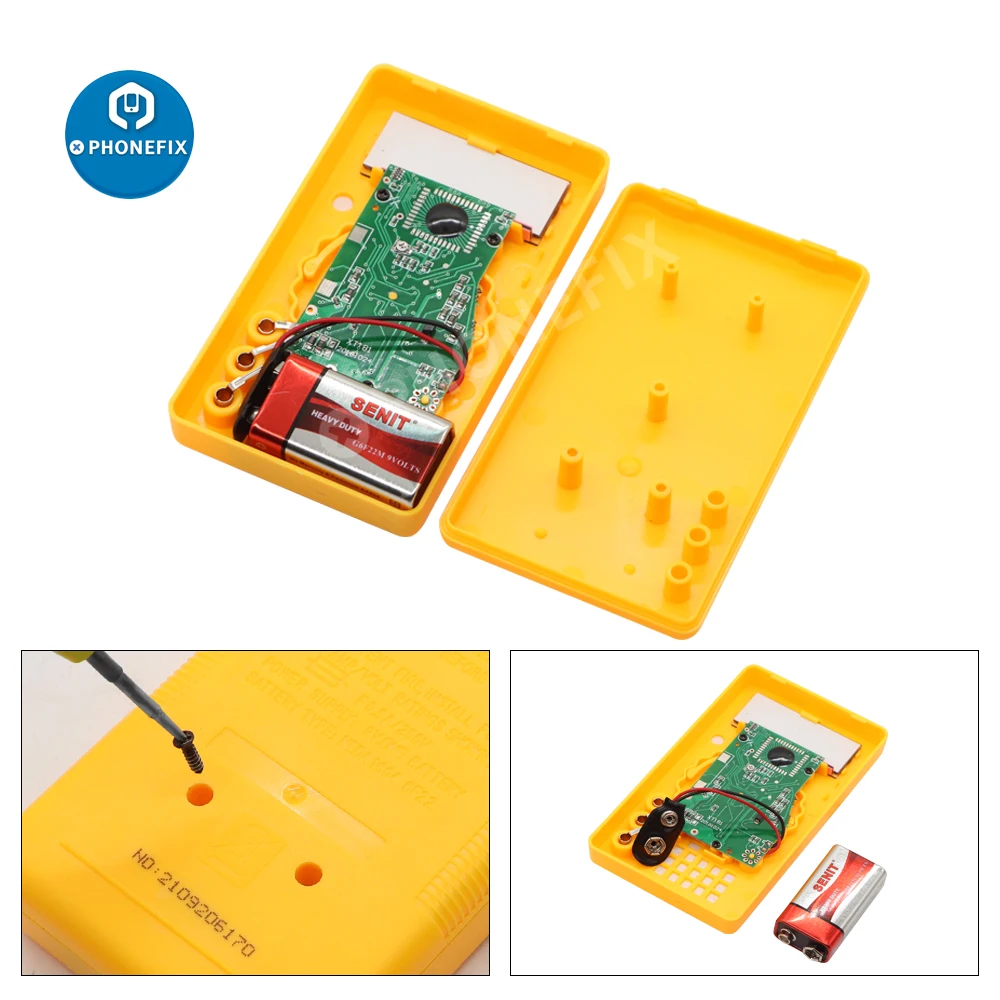 DT830B AC/DC LCD Digital Multimeter 750/1000V Voltmeter Ammeter Ohm Tester High Safety Handheld Meter Digital Multimeter