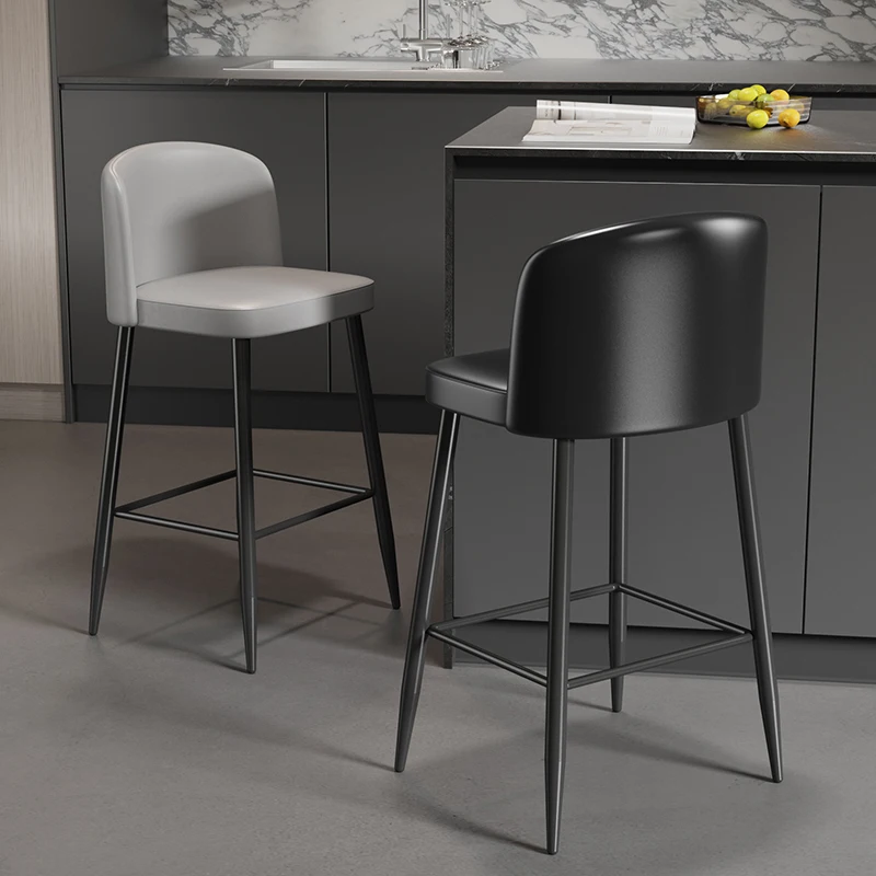 Nordic Bar Chair Household Island Chair High Stool Modern Simple Bar Stool High Quality
