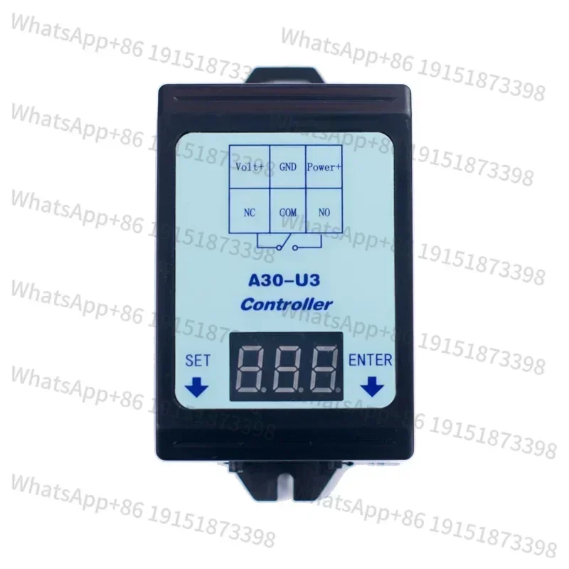 A30-U3 DC Voltage Relay 6-80V48V60V 30A Detection Control Delay Switch Interval Action