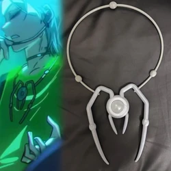 Anime ALIEN STAGE Till Cosplay Necklace Round 7 Blink Gone Adult Unisex Performance Pendant Choker Accessories Props
