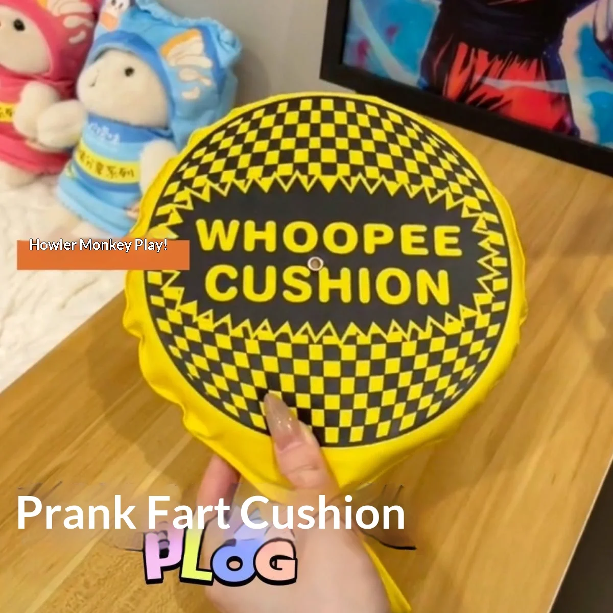 ของเล่นตลกสำหรับเด็ก หมอนอัดลม ของเล่นแกล้งขำขัน ของเล่นตลก หมอนอัดลม ของเล่นสำหรับผู้ใหญ่และเด็ก ของขวัญเสริมพัฒนาการ