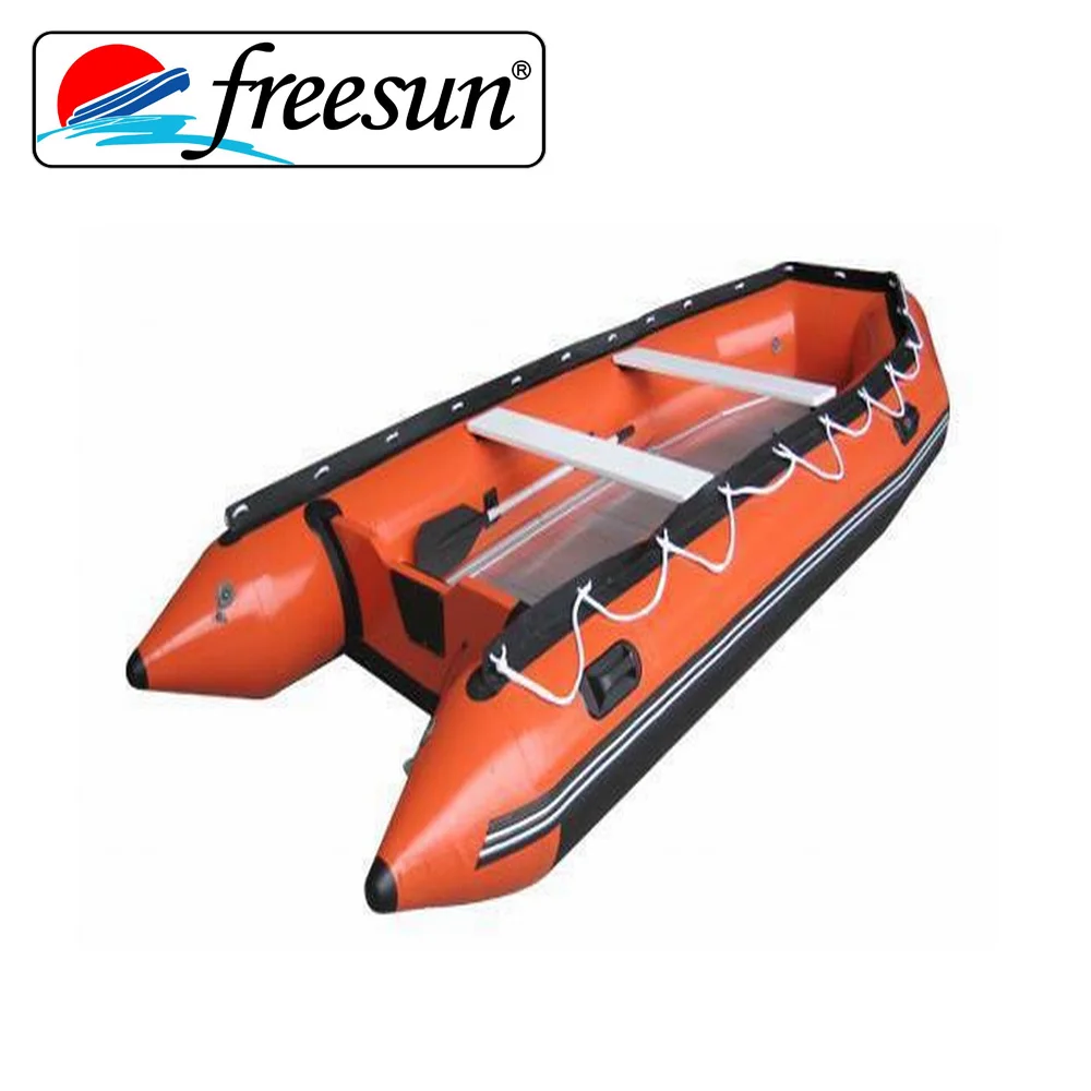 Durable Inflatable Rubber Dinghy Foldable Portable Vessel For Outdoor Fishing Rescue Rowing Water Sports