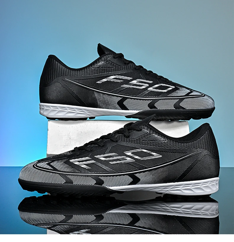 Neue Herren-Fußballschuhe Futsal High Ankle Atmungsaktiv Rutschfest Hochwertige Ultraleichte Fußballschuhe Sportschuhe für Outdoor-Wettkämpfe – Detail 30