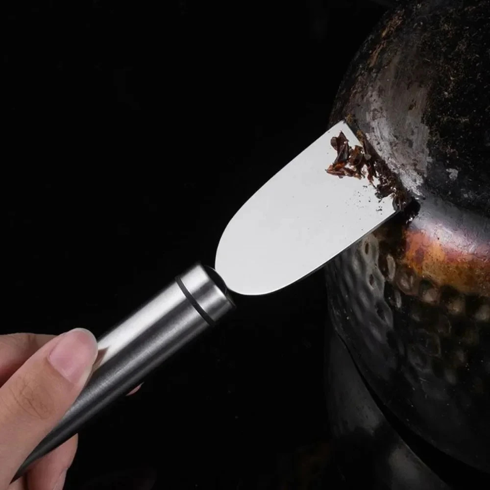 1/2/4 قطعة مكشطة معدنية شديدة التحمل، مجرفة إزالة البقع والصقيع العنيدة، للفريزر والموقد وتنظيف الأرضيات #4