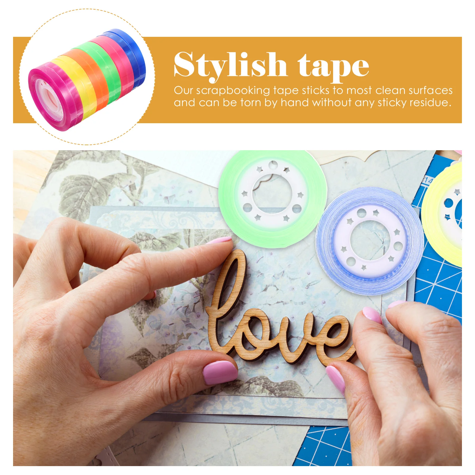 12 لفات شريط شفاف ملون لاصق مزخرف يمكنك صنعه بنفسك سجل القصاصات مخطط مجلة الحرفية هدية شريط التغليف أشرطة تغليف الهدايا