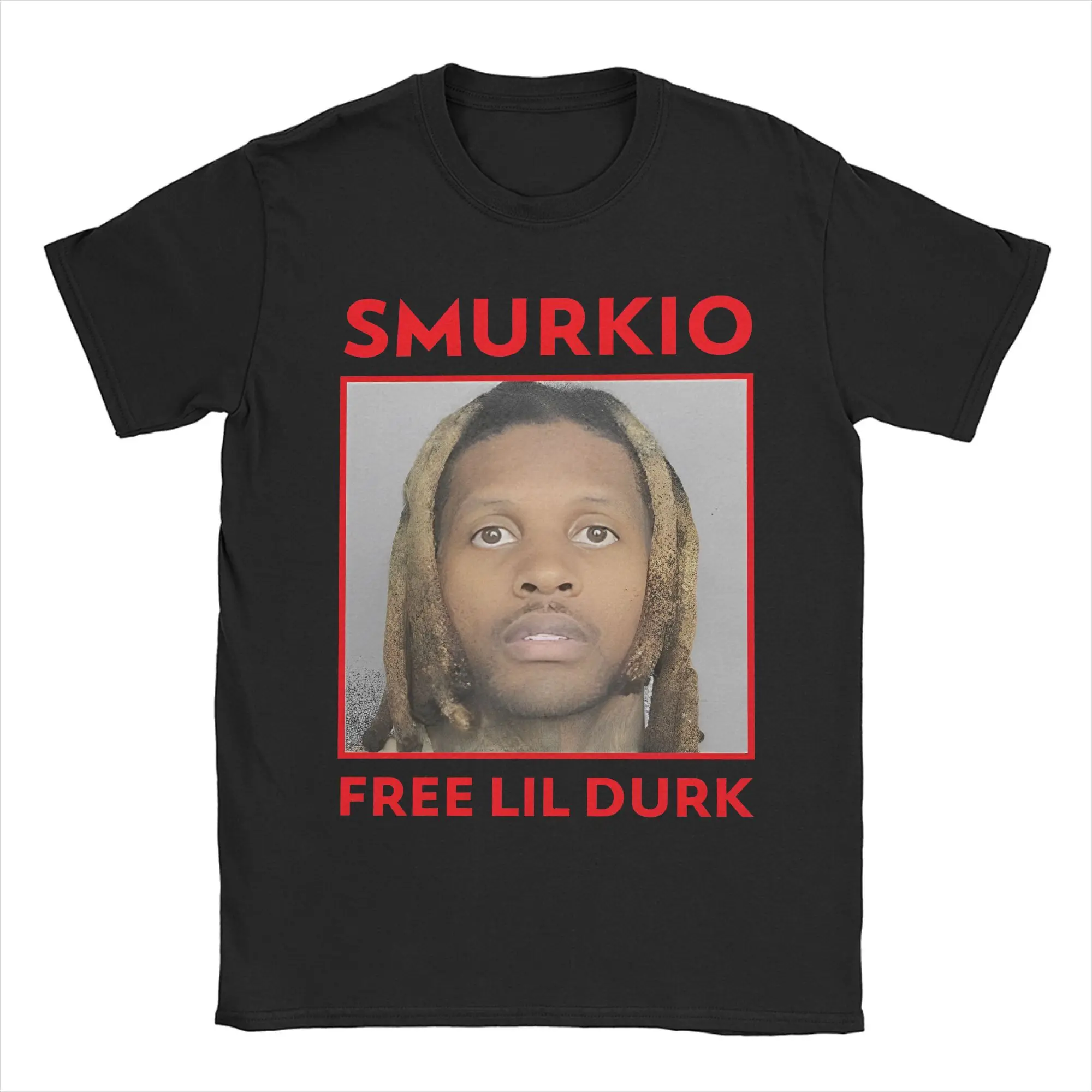 Free Lil Durk K-King Von T-Shirts for Men Women Rapper Gangsta Rap Casual Pure Cotton Tee Shirt Short Sleeve T Shirts Clothes