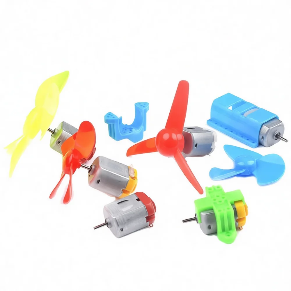 130 Mini DC Motor High Output Power Engine For DIY Model Car Robotics Science Lab Miniature Fan Blade Electric Driven Device