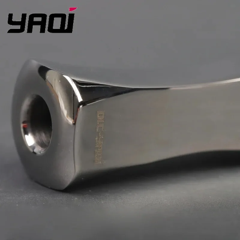 YAQi Chippendale Полированная нержавеющая сталь Мужская безопасная бритва с ручкой и набор мыла для бритья