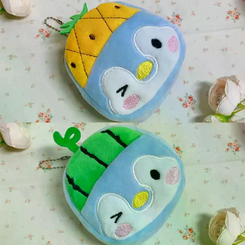 Lindo pingüino de peluche monedero colgante llavero Kawaii dibujos animados creativo pingüino varios bolsa de almacenamiento encantos cartera regalos