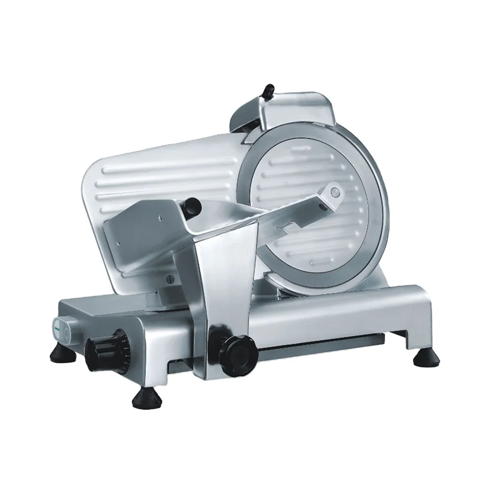 Linkrich Chinese 8 Inch Semi-automatic Electric Cheese Frozen Deli Meat Cutter Slicer Machine Hot Sale Wholesale For Restaurants