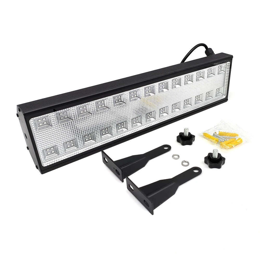 100WLED Floodlight UV STAGE Strip Light สีม่วงไฟติดผนังเทศกาลศักดิ์สิทธิ์ฟลูออเรสเซนต์