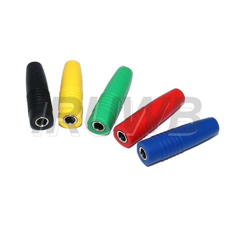10PCS extension Insulated Banana Plug Coupler Connector 4MM Banana Socket female adapter