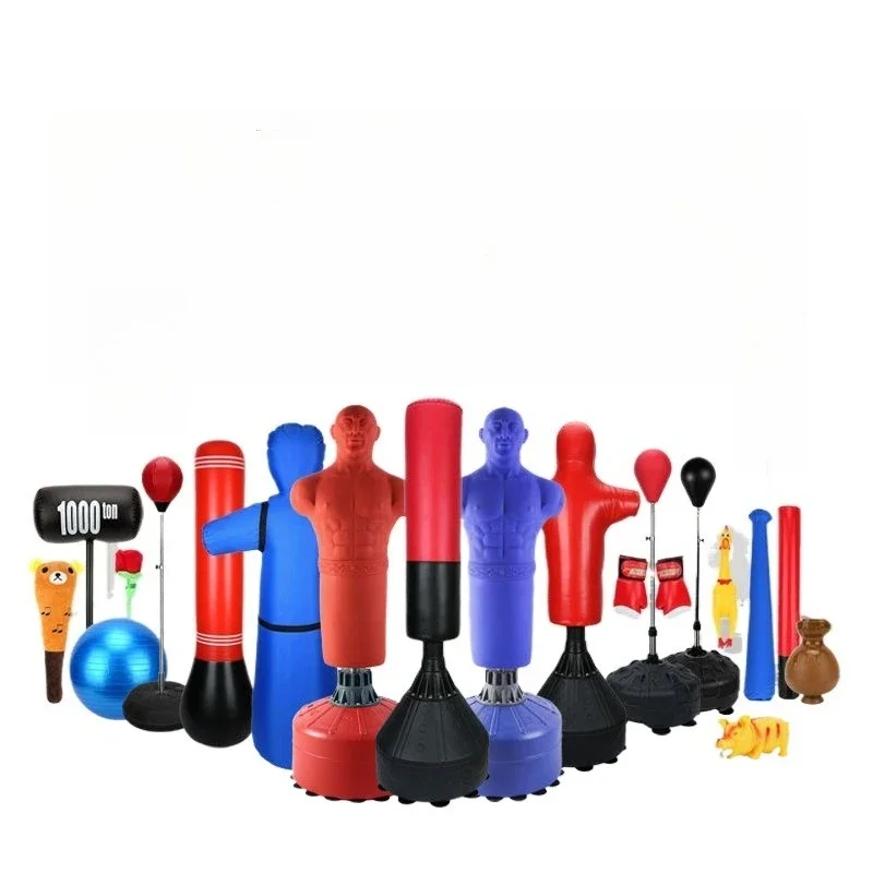 Material venting human-shaped silicone human venting column decompression hitting set, full set of psychological