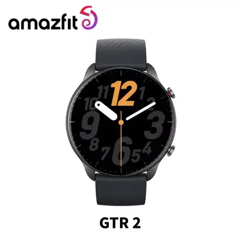 Used Amazfit GTR 2 Smartwatch 95% Condition 14 Days Battery Life 5ATM Waterproof Sports Watch For Men Android & iOS