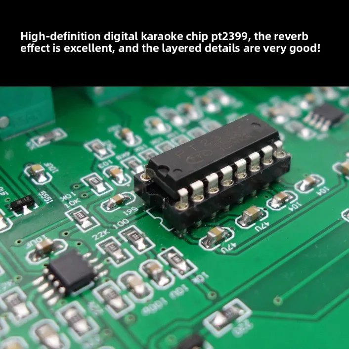 Unit Lengkap Preamplifier Reverb Front Stage Digital Karaoke OF1 PT2399 HD