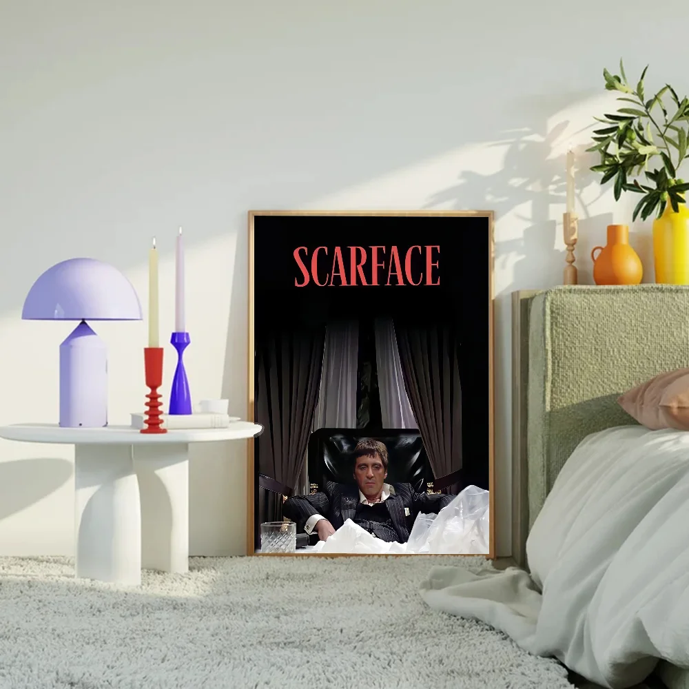 Movie Scarface Classic Movie Posters HD Quality Poster Wall Art Painting Study Nordic Home Decor