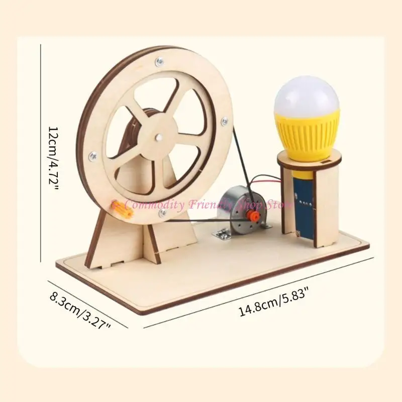 85AE modello fai-da-te Generatore manuale Centri attività Giocattolo meccanico Rompicapo