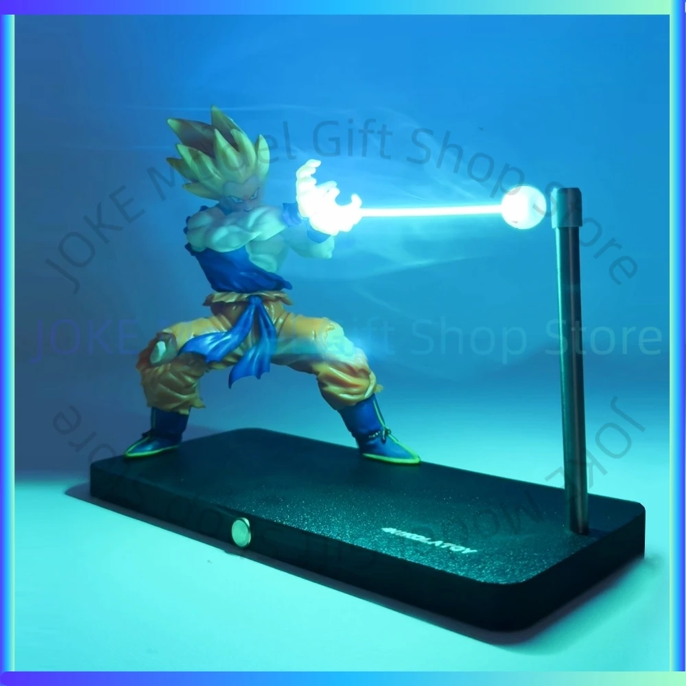 

Dragon Ball Son Goku Night Light Anime Touch Kamehameha Magnetic Night Light Creative Desk Decoration Cool Model Doll Boys Gifts