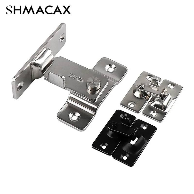 1PCS 304 Stainless Steel Door Lock Latch Rust-Resistan Easy Install For Long-Lasting For Door Window Closet