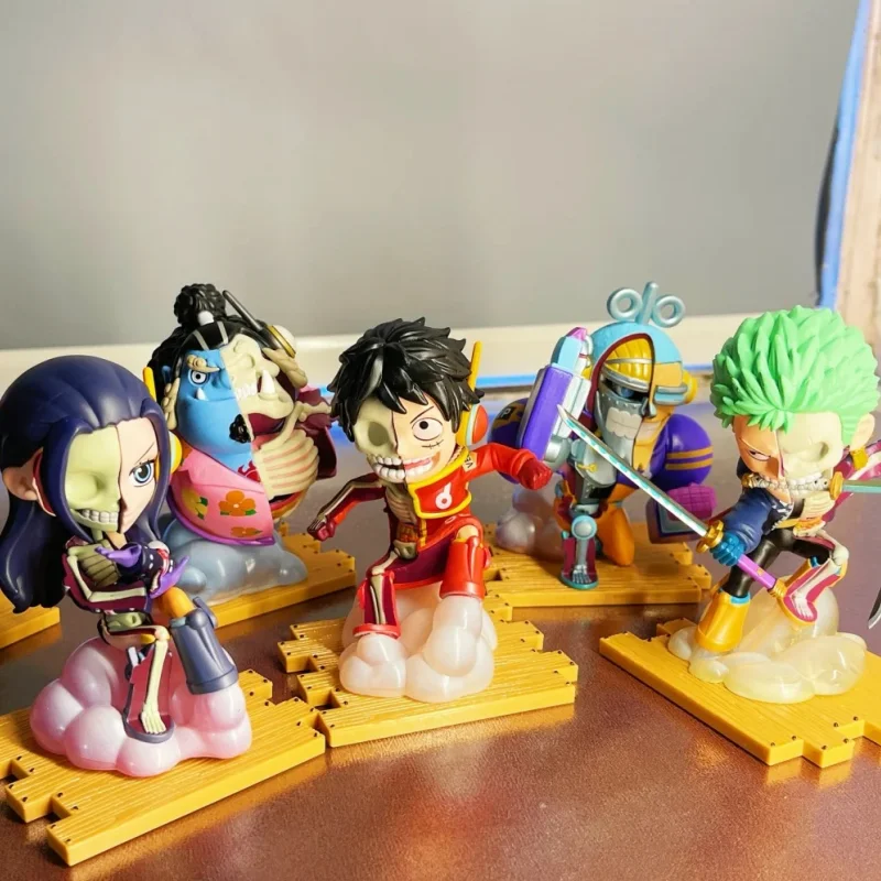 

Hot Original One Piece Mighty Jaxx Semi-Anatomical Blind Box Vol.9 Egghead Island Decoration Mystery Box Toy