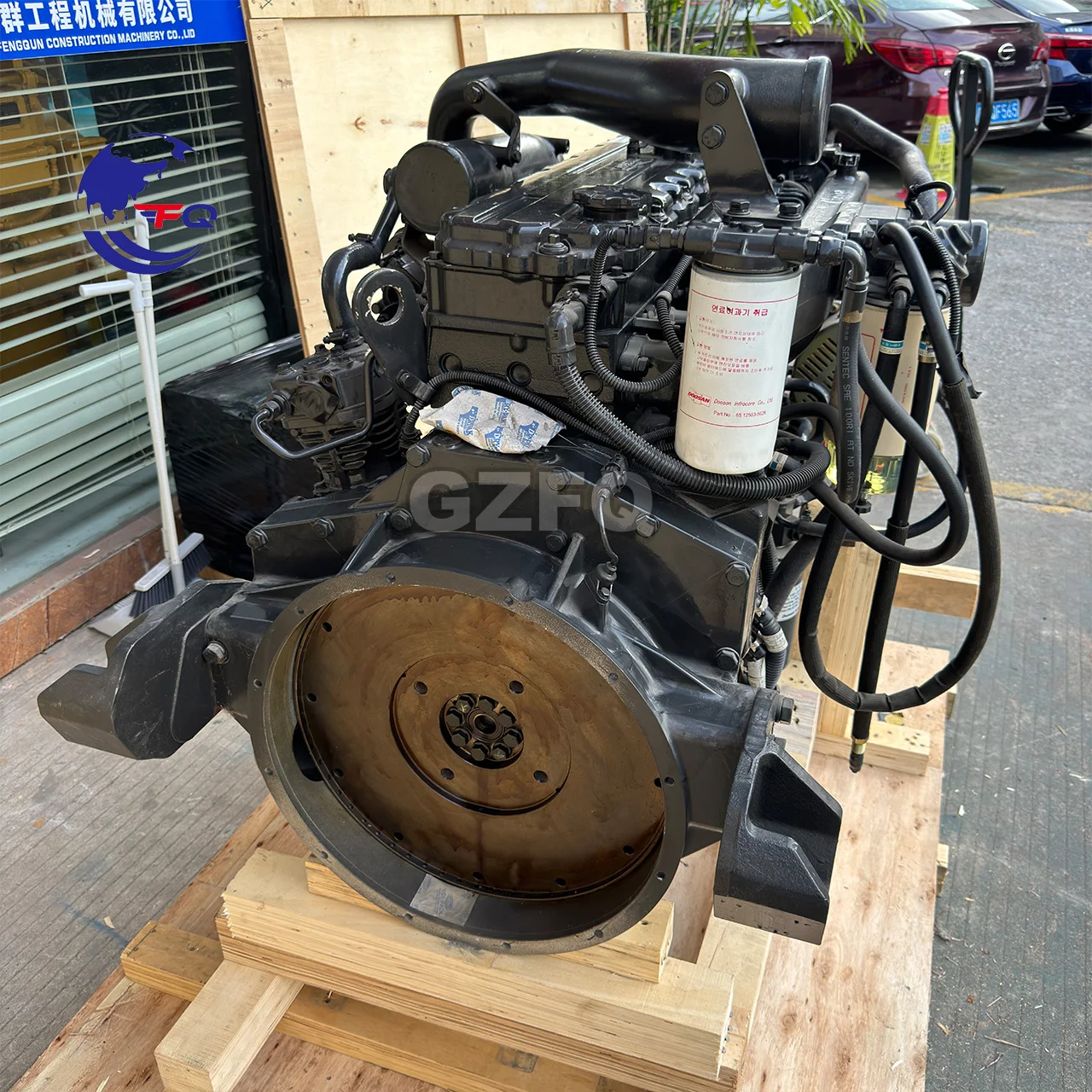 Original New Engine DL06 for Doosan Engine Assembly Excavators Construction Machinery