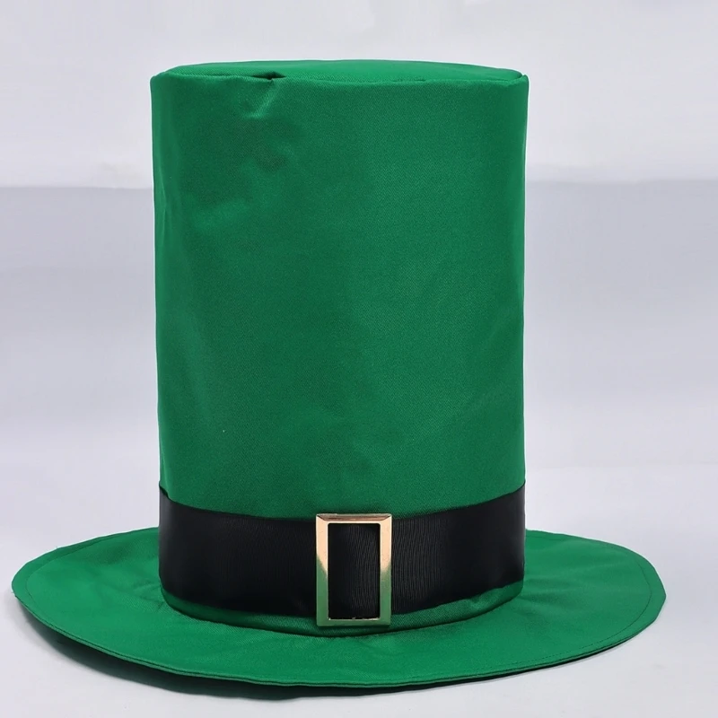 

St. Patrick Costume Leprechaun Hat Tuxedo Tie Pants Stockings St Patrick's Day Outfits Cosplay Halloween Costume