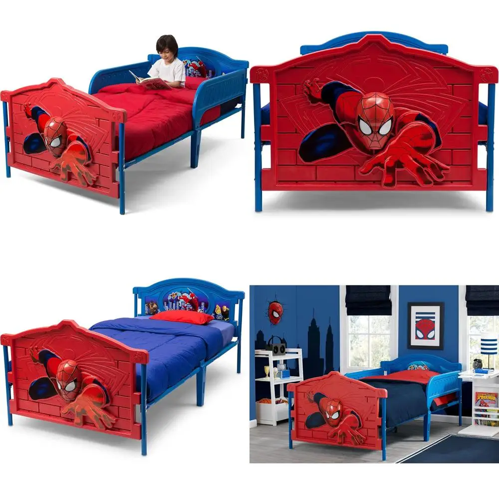 

Детская пластиковая кровать размера Twin, напечатанная на 3D-принтере