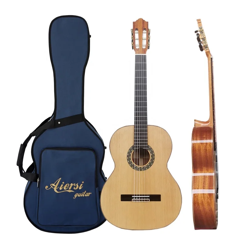 

Aiersi Brand Good Sound Students Guitar Spanish Method Guitar Neck And Fan Bracing Classical Guitars Musical Instruments