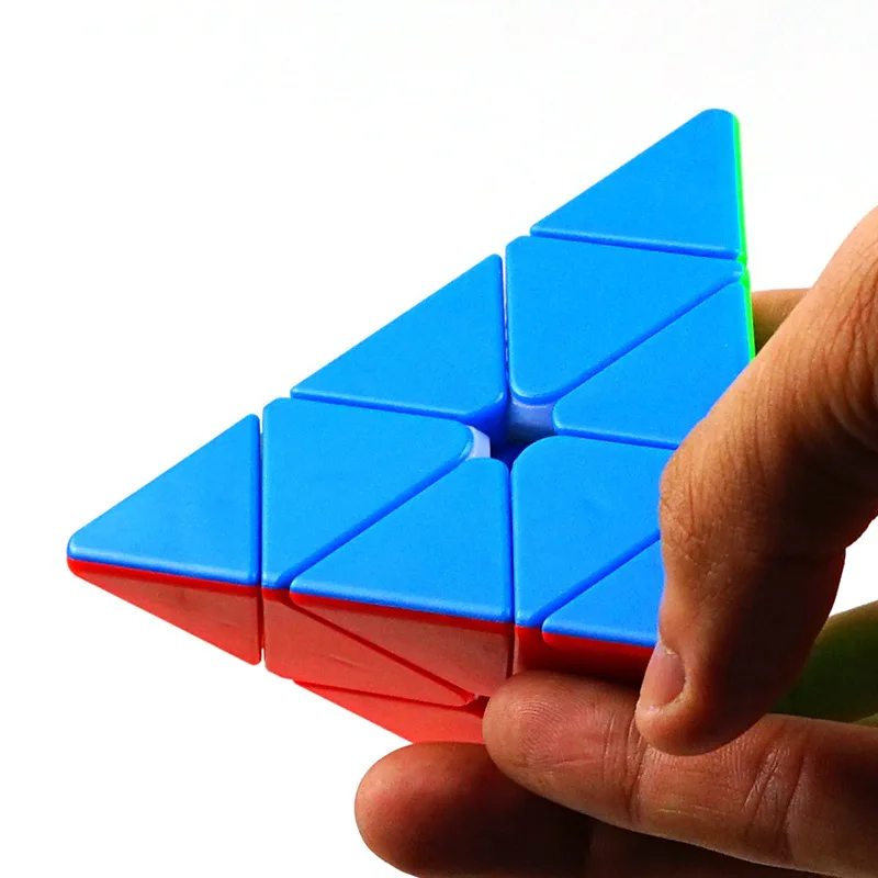 Yuxin Black Kirin Pyraminx المكعب السحري الهرم المكعب السحري للسرعة بدون ملصقات ألعاب مكعب احترافية للأطفال السحر الصغير