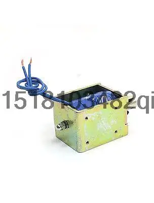 DC12V 60N/10mm Pull Push Wired Linear Motion Solenoid Electromagnet