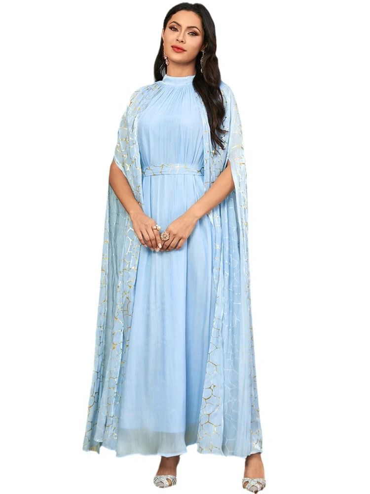 Eid Abaya Arabic Muslim for Women Party Dresses Jalabiya Ramadan Morocco Dubai Abayas Kaftan Islam Vestidos Long Robe Modest